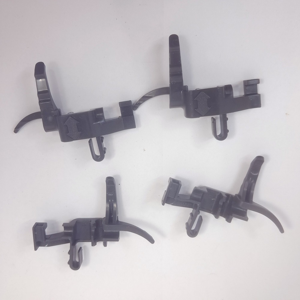 Whirlpool Kitchenaid Dishwasher W10713283 tin row retainer clip set 4 OEM part